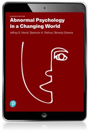 Abnormal Psychology in a Changing World 11th Edition Nevid Test Bank