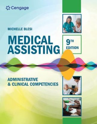 Medical Assisting 9th Edition Blesi Test Bank