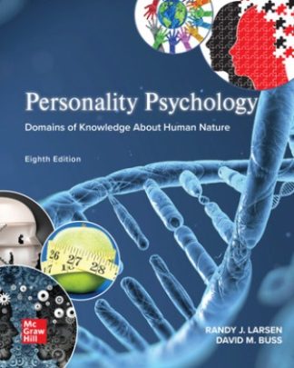 Personality Psychology 8th Edition Larsen Test Bank