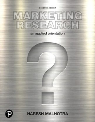 Marketing Research An Applied Orientation 7th Edition Malhotra Solution Manual