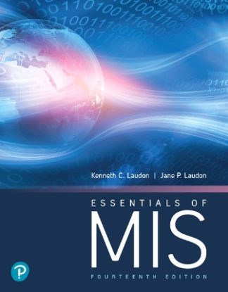 Essentials of MIS 14th Edition Laudon Solution Manual