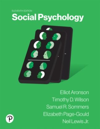 Social Psychology 11th Edition Aronson Test Bank