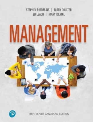 Management 13th Canadian Edition Robbins Solution Manual 