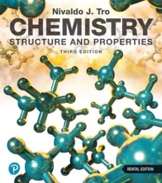 Chemistry Structure and Properties 3rd Edition Tro Test Bank