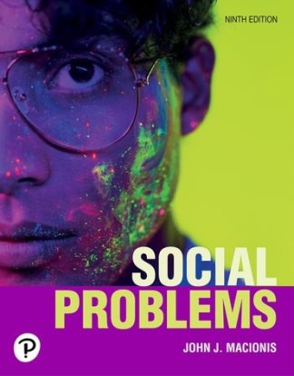 Social Problems 9th Edition Macionis Test Bank
