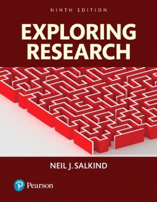 Exploring Research 9th Edition Salkind Test Bank
