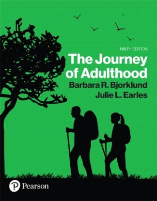 Journey of Adulthood 9th Edition Bjorklund Test Bank