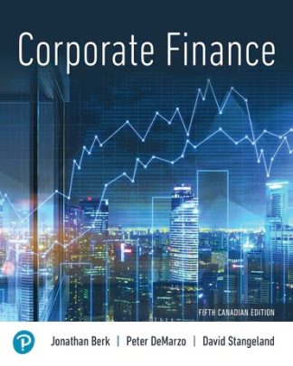 Corporate Finance 5th Canadian Edition Berk Test Bank