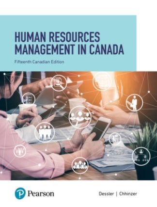 Human Resources Management in Canada 15th Canadian Edition Dessler Test Bank