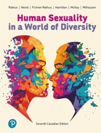 Human Sexuality in a World of Diversity 7th Canadian Edition Rathus Test Bank