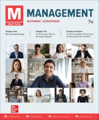 M Management 7th Edition Bateman Solution Manual