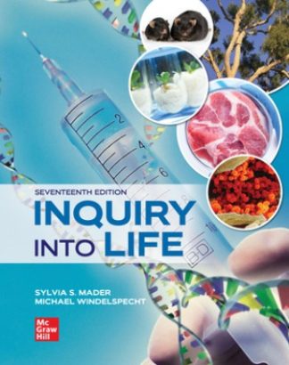 Inquiry into Life 17th Edition Mader Solution Manual