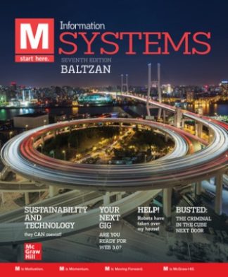 M Information Systems 7th Edition Baltzan Test Bank