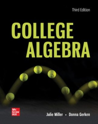 College Algebra 3rd Edition Miller Test Bank