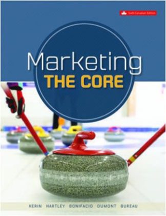 Marketing The Core 6th Canadian Edition Kerin Test Bank