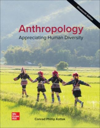 Anthropology Appreciating Human Diversity 19th Edition Kottak Test Bank