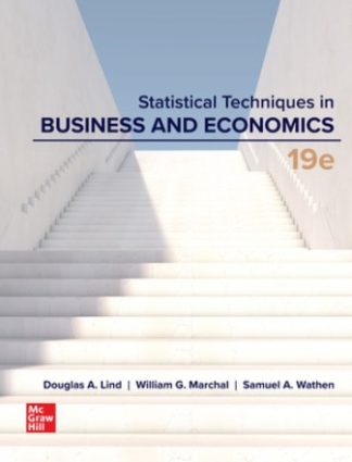 Statistical Techniques in Business and Economics 19th Edition Lind Test Bank