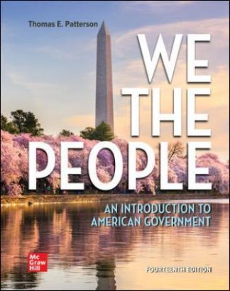 We The People 14th Edition Patterson Test Bank