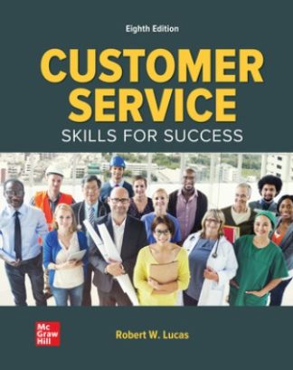 Customer Service Skills for Success 8th Edition Lucas Test Bank