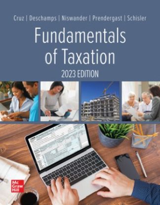 Fundamentals of Taxation 2023 Edition 16th Edition Cruz Test Bank