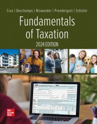 Fundamentals of Taxation 2024 Edition 17th Edition Cruz Test Bank