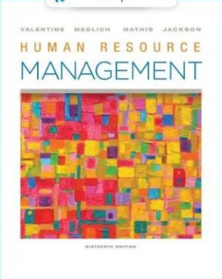 Human Resource Management 16th Edition Valentine Test Bank