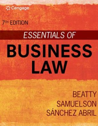 Essentials of Business Law 7th Edition Samuelson Solution Manual