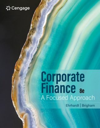 Corporate Finance A Focused Approach 8th Edition Ehrhardt Test Bank