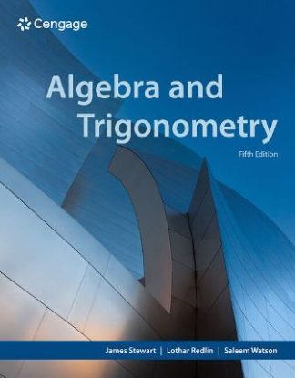 Algebra and Trigonometry 5th Edition Stewart Solution Manual