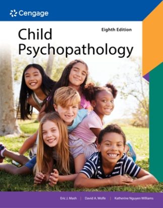 Child Psychopathology 8th Edition Mash Test Bank