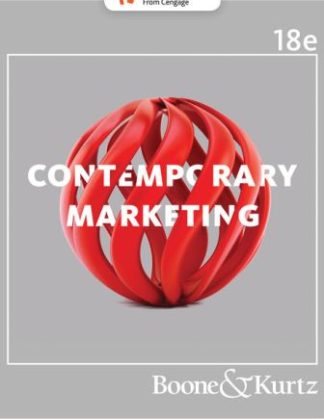 Contemporary Marketing 18th Edition Boone Test Bank