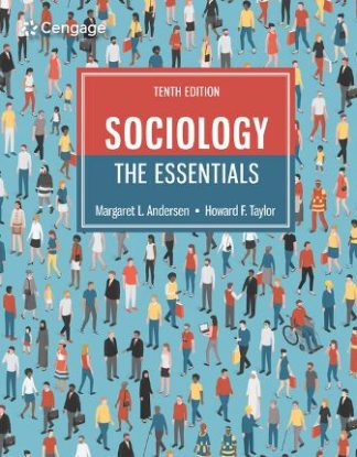 Sociology The Essentials 10th Edition Andersen Test Bank