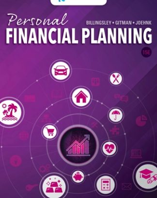Personal Financial Planning 15th Edition Billingsley Test Bank