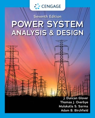 Power System Analysis and Design 7th Edition Glover Solution Manual