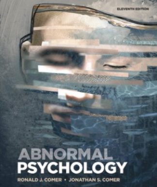 Abnormal Psychology 11th Edition Comer Test Bank