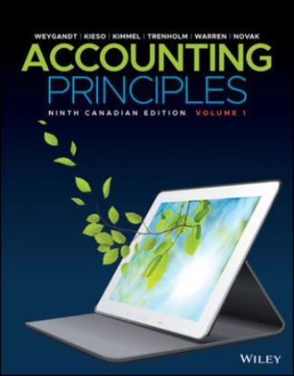 Accounting Principles Volume 1 9th Canadian Edition Weygandt Test Bank
